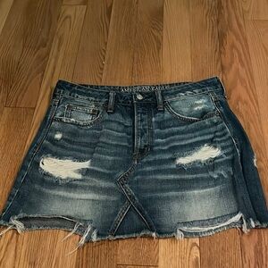 American eagle denim skirt